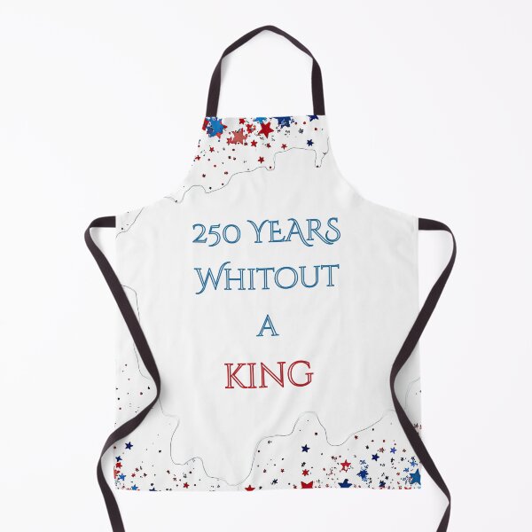 Item preview, 250 Years Without a King Minimalist Design – USA 250 Anniversary Statement Art designed and sold by Salvemar.