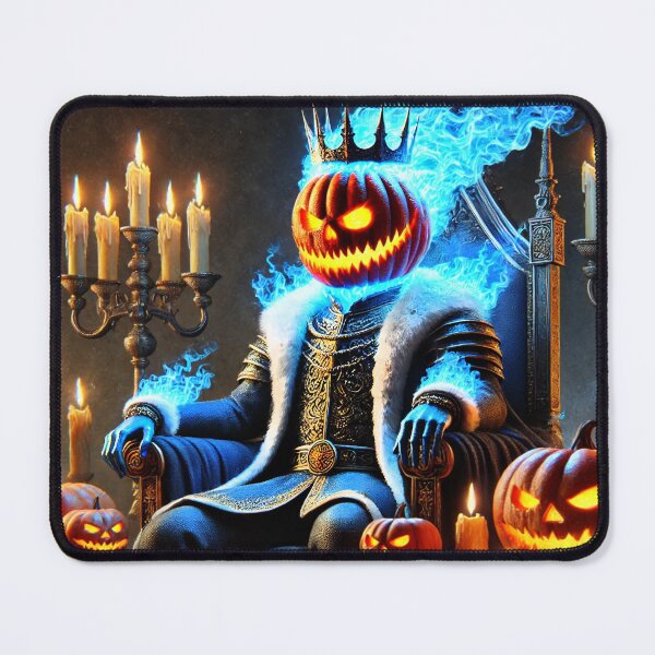 Item preview, The Inferno King - Commanding the Blue Flames designed and sold by WheelieGdArt.