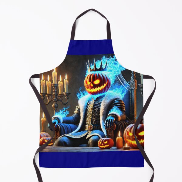 Item preview, The Inferno King - Commanding the Blue Flames designed and sold by WheelieGdArt.