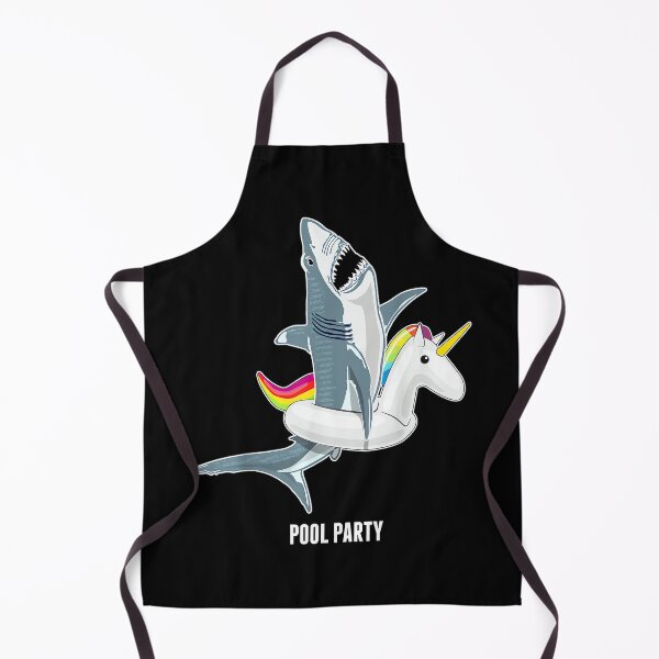Item preview, Pool Party Unicorn Float Funny Shark Lover Gift designed and sold by RichardXRichard.