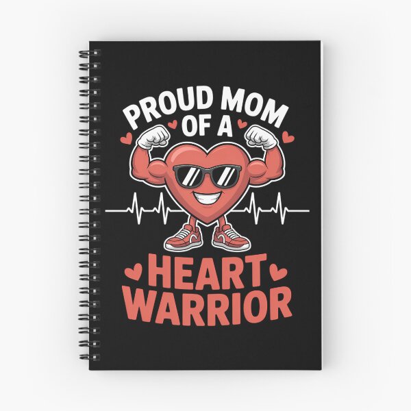 Item preview, Proud Mom of a Heart Warrior CHD Awareness designed and sold by HellD3vil-Art.