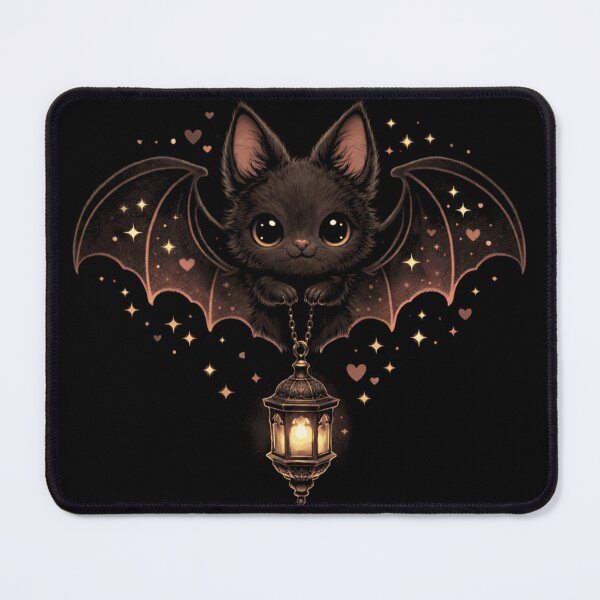 Item preview, Cute Gothic Bat Lantern – Dark Kawaii Aesthetic designed and sold by printedartgoods.