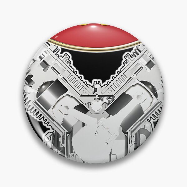 Item preview, Guzzi Logo And Engine T-Shirt designed and sold by Momoverse.