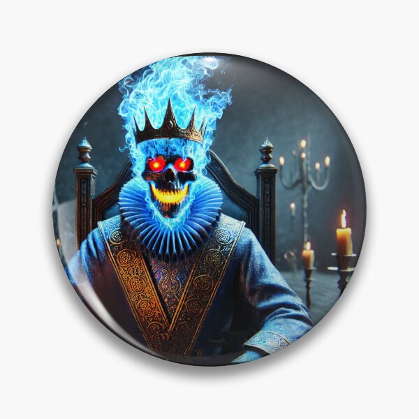 Item preview, The Inferno King - Unleashing Fiery Wrath designed and sold by WheelieGdArt.