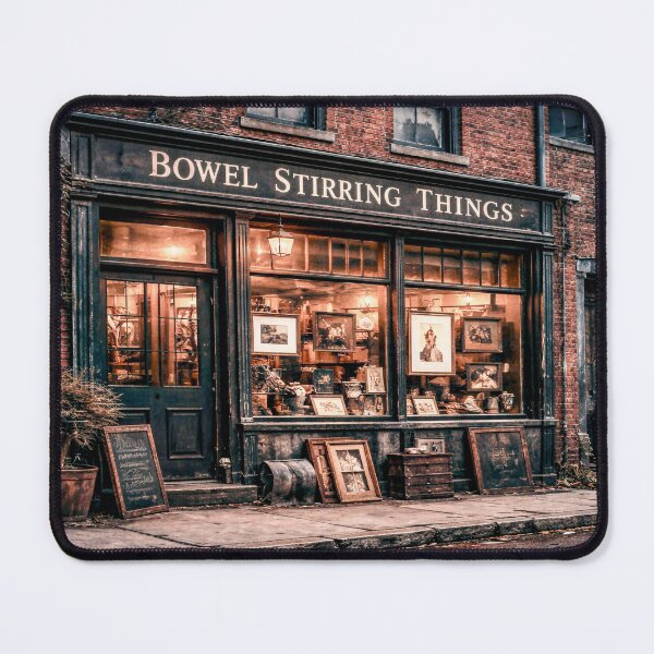 Item preview, Bowel Stirring Things Shop designed and sold by Russell Kightley.