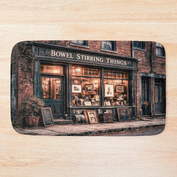 Item preview, Bowel Stirring Things Shop designed and sold by Russell Kightley.