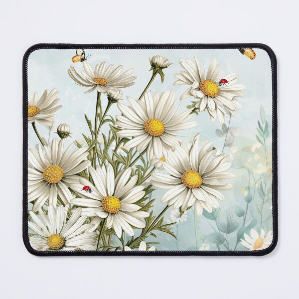 Item preview,  Birthday Daisies with Butterflies and Ladybugs  designed and sold by SalonOfArt.
