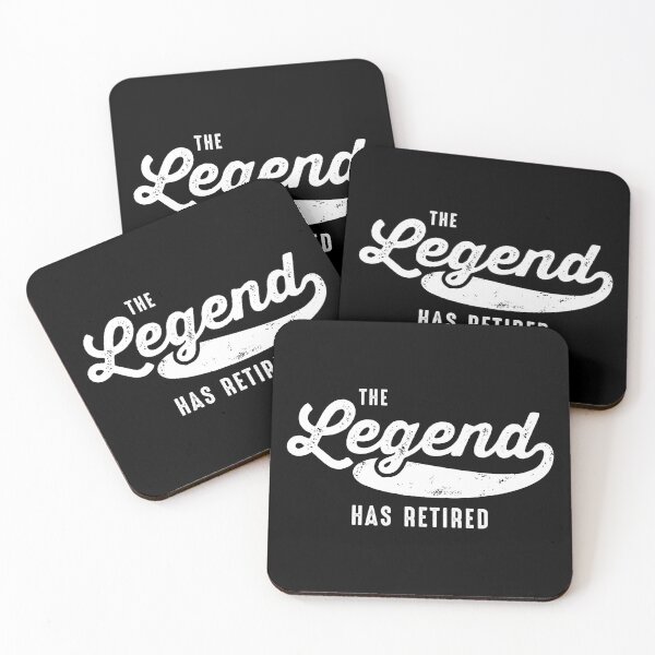Item preview, The Legend Has Retired - Funny Retirement designed and sold by kamalasyakila.