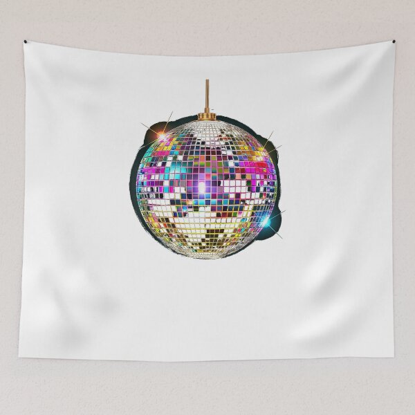 Item preview, Coloured Disco Ball Vintage Retro House Disco Ball Cool Party designed and sold by alber-garnell.