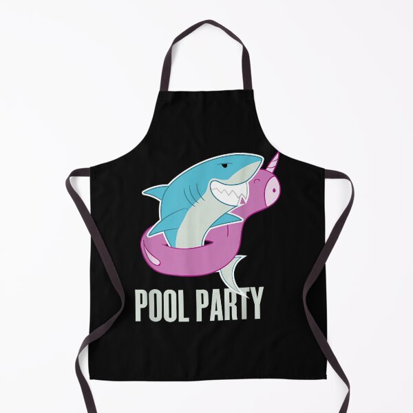 Item preview, Pool Party Inflatable Unicorn Float Funny Shark Swim designed and sold by RichardXRichard.