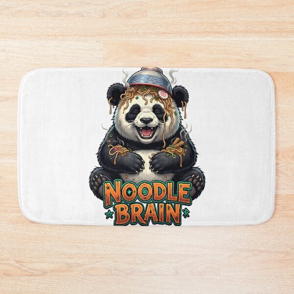Item preview, Funny Noodle Brain Panda - Kawaii Ramen Lover Chaotic Aesthetic designed and sold by The Grumpy Pet Club.