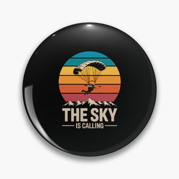 Item preview, The Sky is Calling Skydiving Skydive Sky Diving Skydiver designed and sold by HellD3vil-Art.