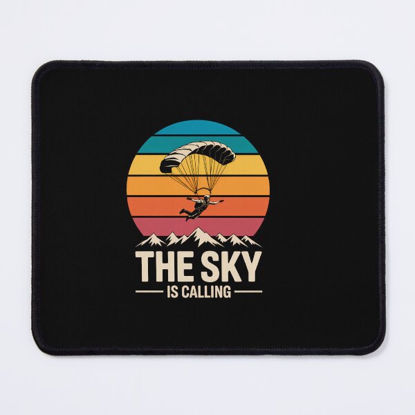 Item preview, The Sky is Calling Skydiving Skydive Sky Diving Skydiver designed and sold by HellD3vil-Art.