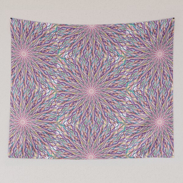 Item preview, Vibrant Rainbow Stipple Starburst designed and sold by RareSquareBearArts.