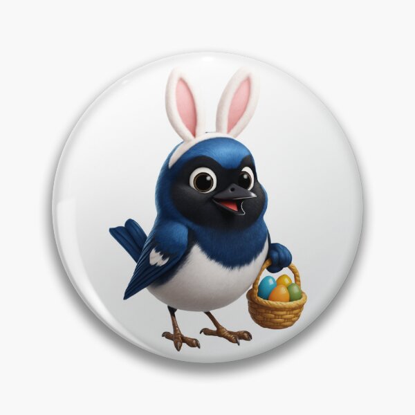 Item preview, Easter Black Throated Blue Warbler designed and sold by Sillytoe.