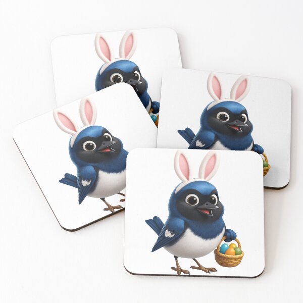 Item preview, Easter Black Throated Blue Warbler designed and sold by Sillytoe.