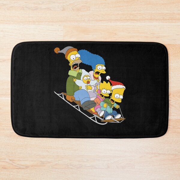 Item preview, Homer Family Xmas Skating designed and sold by CUSTOMBEBE.