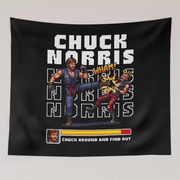 Item preview, Chuck Norris - Chuck Around and Find Out designed and sold by ajengsusan.