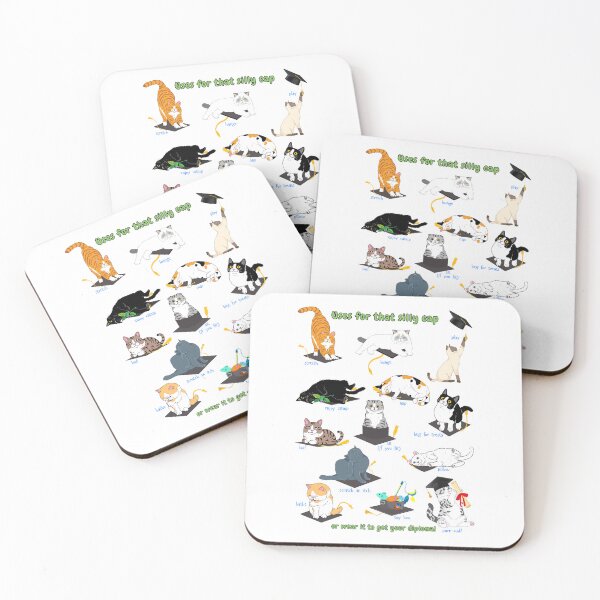 Item preview, Cat Humor Uses for Graduation Cap designed and sold by MYCatStuff.