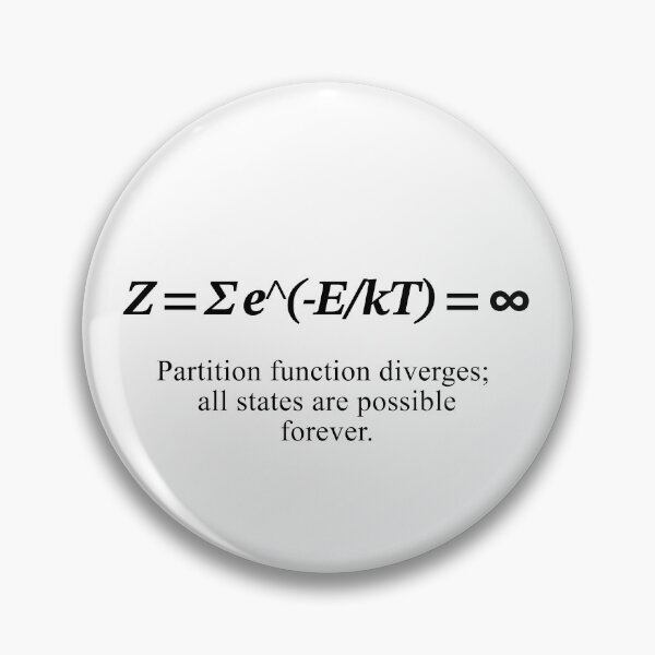 Item preview, partition function diverges designed and sold by birdspinestudio.