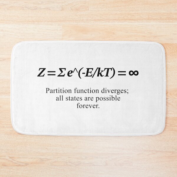 Item preview, partition function diverges designed and sold by birdspinestudio.