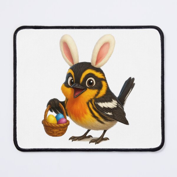 Item preview, Easter Blackburnian Warbler designed and sold by Sillytoe.