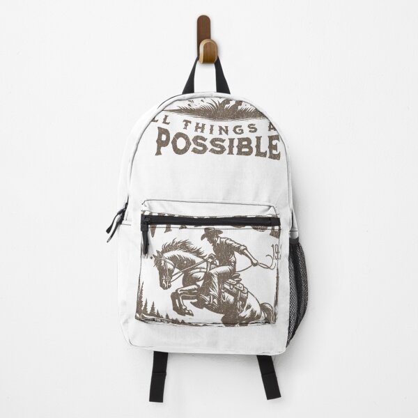 Item preview, Matthew 19:26 With God All Things Are Possible Western Cowboy Faith designed and sold by alber-garnell.