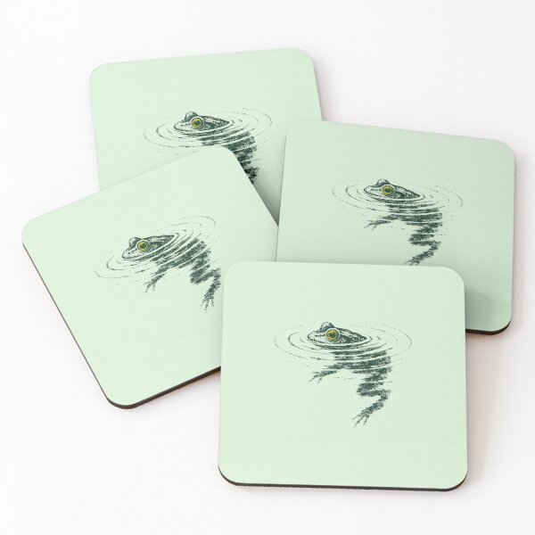Item preview, Frog Swimming designed and sold by anselmnacht.