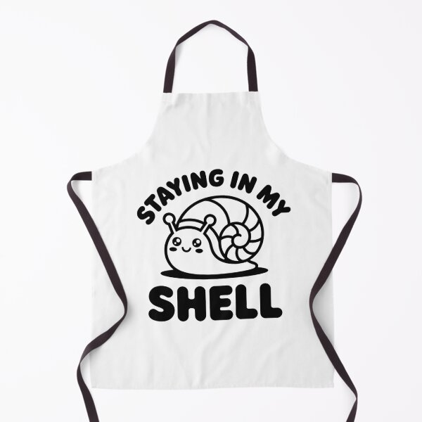 Item preview, Funny Staying In My Shell Snail - Cute Introvert Protection Sticker designed and sold by Mr-wow.