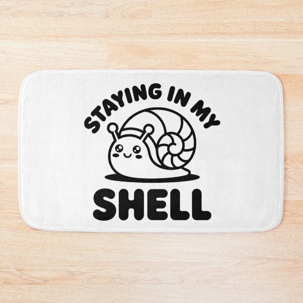 Item preview, Funny Staying In My Shell Snail - Cute Introvert Protection Sticker designed and sold by Mr-wow.