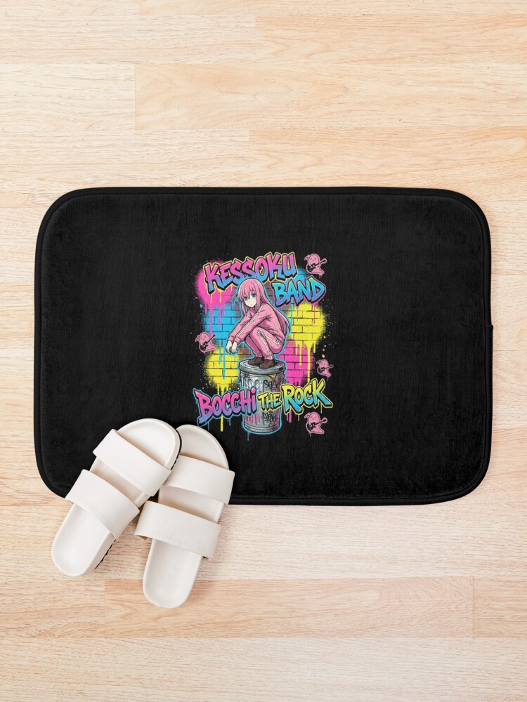 Thumbnail 1 of 6, Bath Mat, bocchi the designed and sold by Rylanclarke.