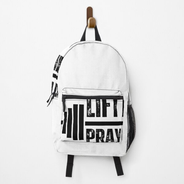 Item preview, Lift Heavy Pray Heavier Barbell Gym Faith designed and sold by snowry.