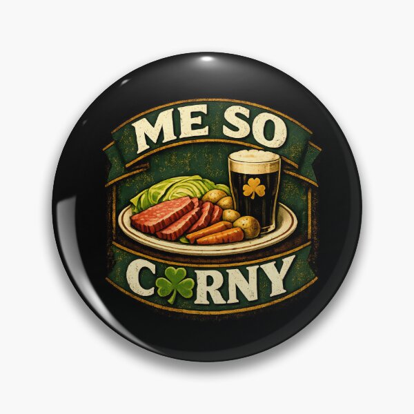 Item preview, Me So Corny Irish Humor Design designed and sold by HUTEND.