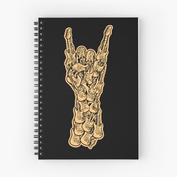 Item preview, Rock Hand Guitar Design | Electric Guitar Collage Rock & Roll Shirt designed and sold by Lempo Studio.