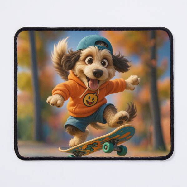Item preview, Skater Sheepadoodle designed and sold by Sillytoe.