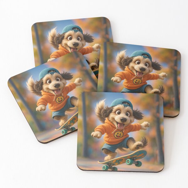 Item preview, Skater Sheepadoodle designed and sold by Sillytoe.