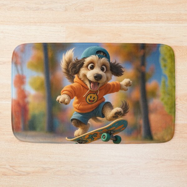 Item preview, Skater Sheepadoodle designed and sold by Sillytoe.