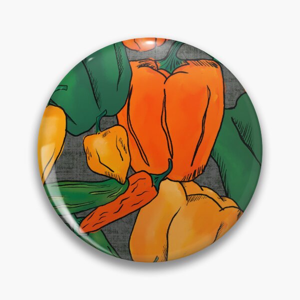 Item preview, Farmers Market Peppers designed and sold by latheandquill.