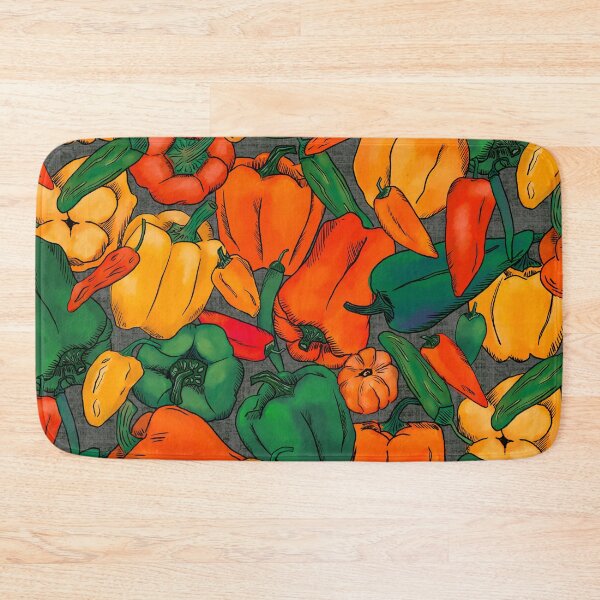 Item preview, Farmers Market Peppers designed and sold by latheandquill.