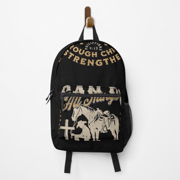 Item preview, I Can Do All Things Through Christ Philippians 4:13 Christian Cowboy designed and sold by alber-garnell.