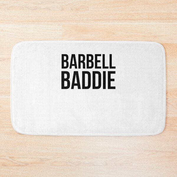 Item preview, Barbell Baddie Weightlifting Gym Fitness Woman designed and sold by snowry.