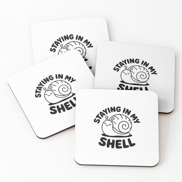 Item preview, Cute Social Battery Snail - Protective Shell Vibe Decal designed and sold by Mr-wow.