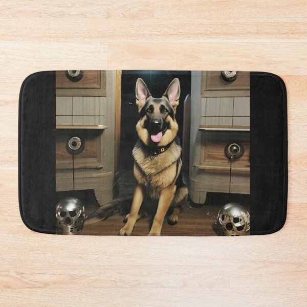 Item preview, Loyal Guardian German Shepherd – Watchful Protector Dog Art designed and sold by Mirgonhood.