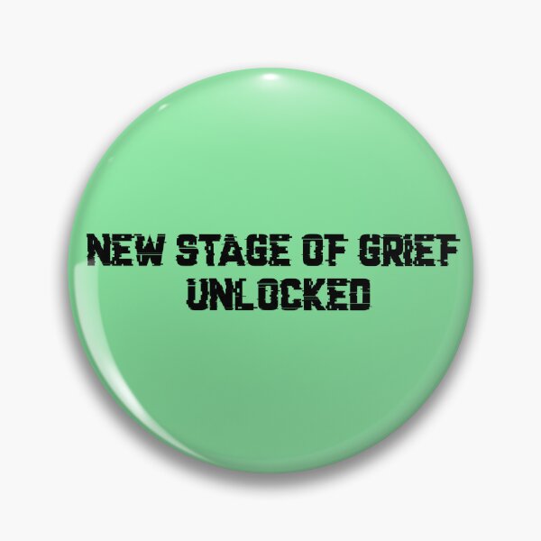 Item preview, New Stage of Grief (black version) designed and sold by SSDoodles.
