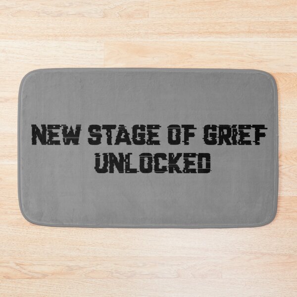 Item preview, New Stage of Grief (black version) designed and sold by SSDoodles.