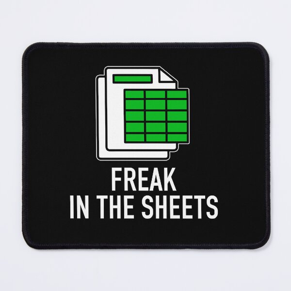 Item preview, Freak In The Sheets - Funny Spreadsheet Accountant Gift designed and sold by kamaniyavidya.