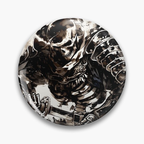 Item preview, Skeleton Samurai – Sumi-e Ink Warrior, Japanese Skull Ronin Art designed and sold by Mr-BUSHIDOU.