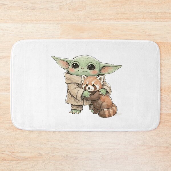Item preview, BABY YODA WITH RED PANDA designed and sold by LIS AND MELIVERSO.