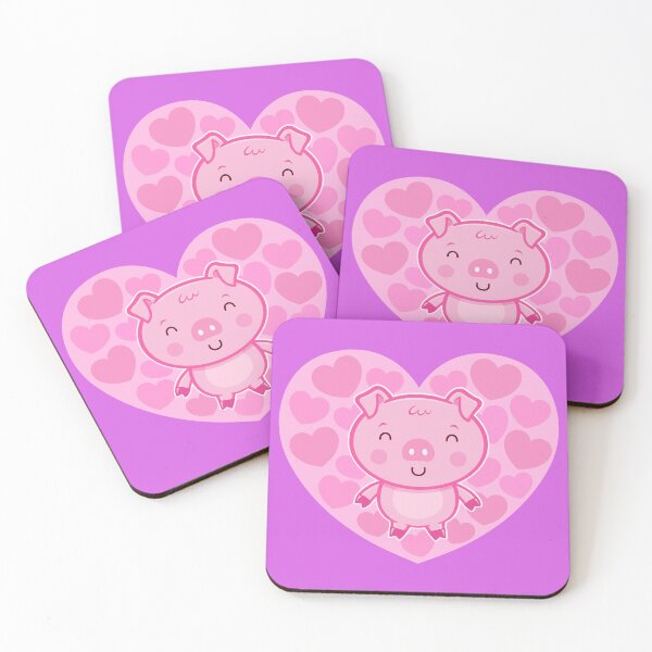 Item preview, Cute Little Piglet Inside Valentines Heart designed and sold by RodSavely.