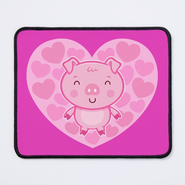 Item preview, Cute Little Piglet Inside Valentines Heart designed and sold by RodSavely.